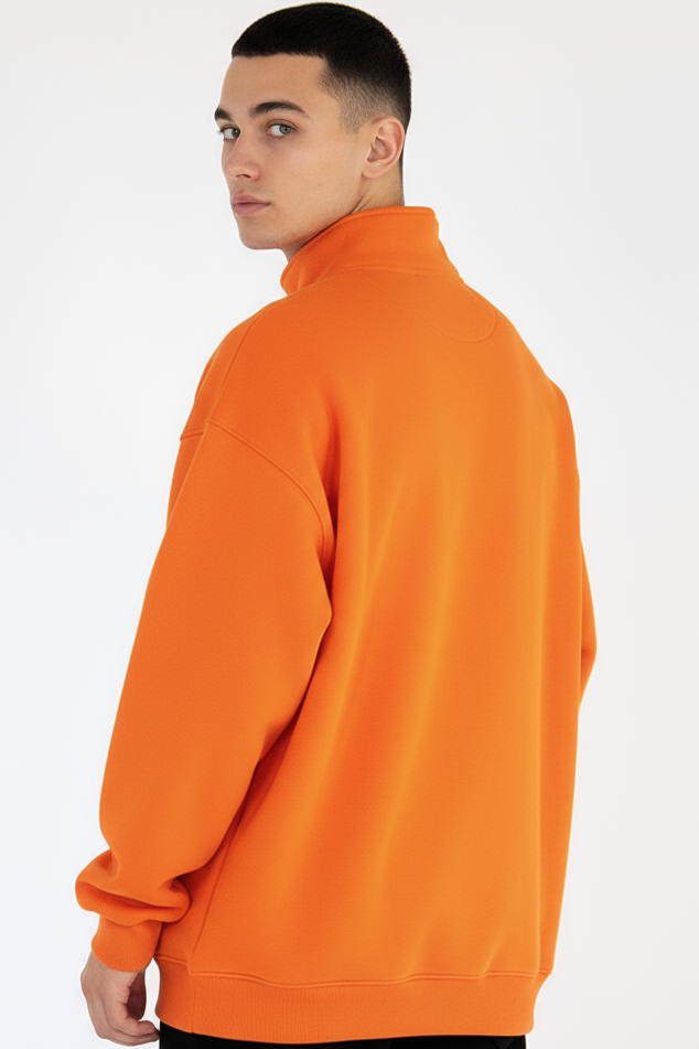 Basic Quarter Zip SweatShirt