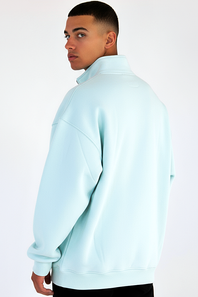 Basic Quarter Zip SweatShirt