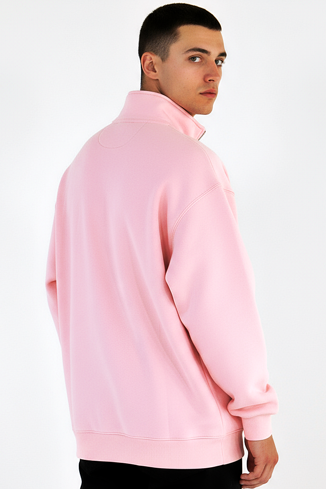 Basic Quarter Zip SweatShirt