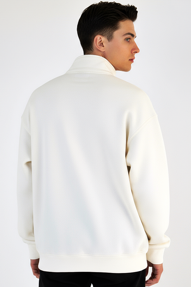 Basic Quarter Zip SweatShirt