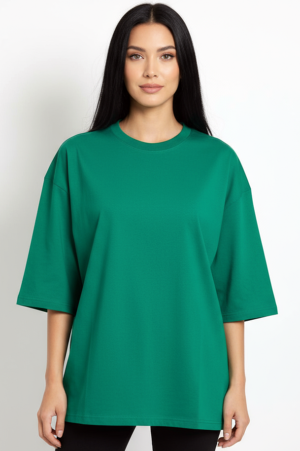 Pack of 3 Heavy Women Tee Mix - Green