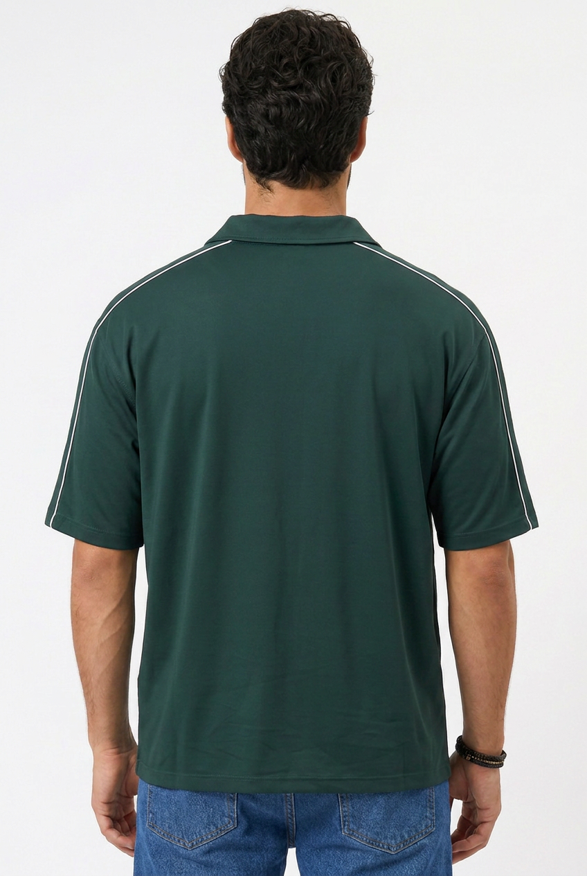 V-neck Collar T-shirt