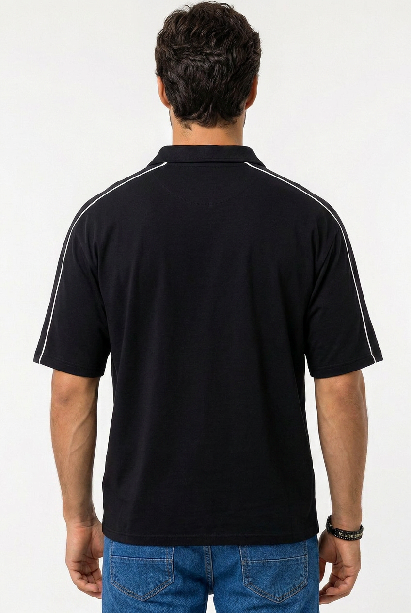 V-neck Collar T-shirt