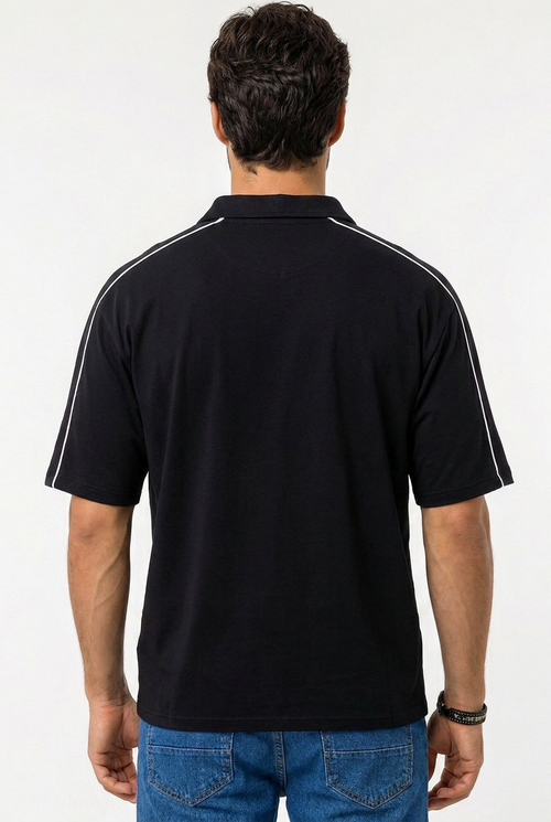 V-neck Collar T-shirt