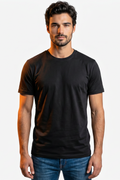 Men's basic regular-fit cotton t-shirt by Xced