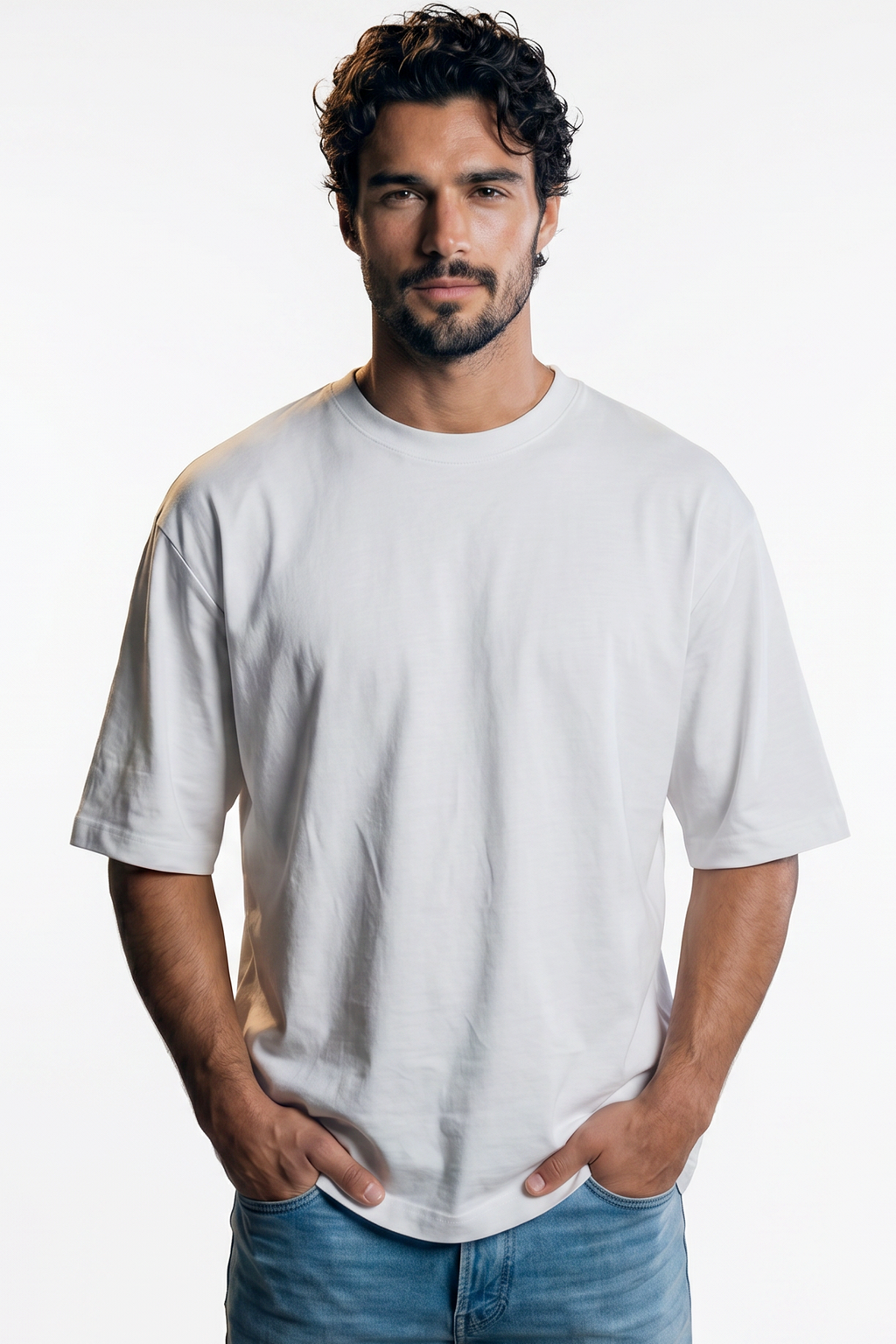 Pack of 3 Heavy Tee Mix - White
