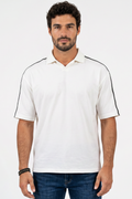 Pack of 3 V-neck Collar Tee Mix - Offwhite