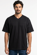 V-Neck Panelled Tee