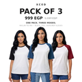 Pack of 3 Raglan Tee Mix hero