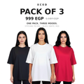 Pack of 3 Stitching Tee Mix hero
